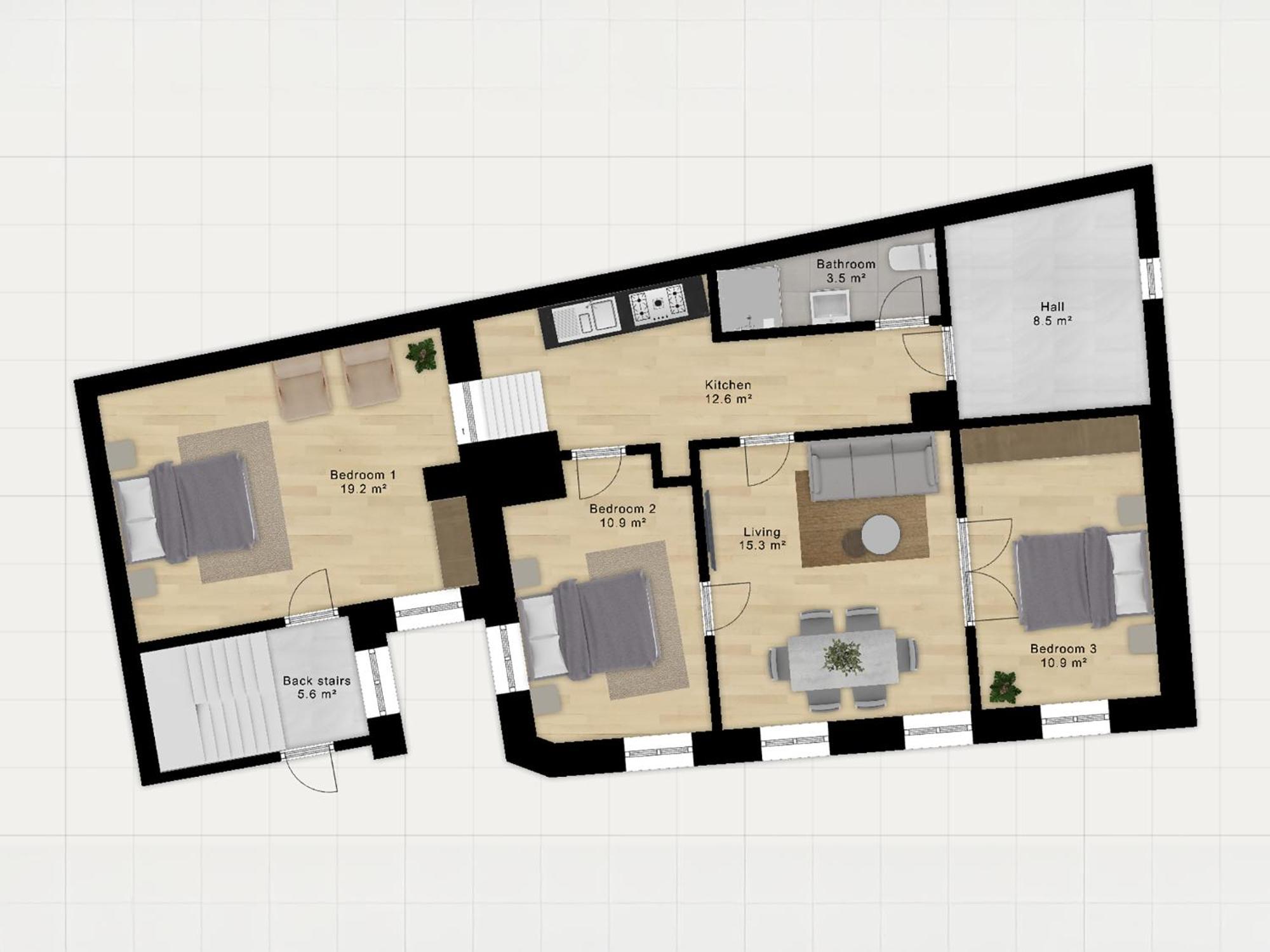 Sanders Downtown Copenhagen Apartment Ngoại thất bức ảnh